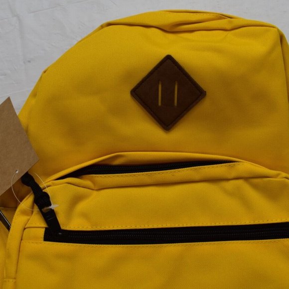 Russell Athletic Mens Womens Yellow Legacy 18" Backpack New With Tags - Picture 5 of 10